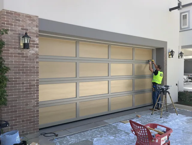 Garage door replacement service by Glastonbury Garage Door Repair in Glastonbury