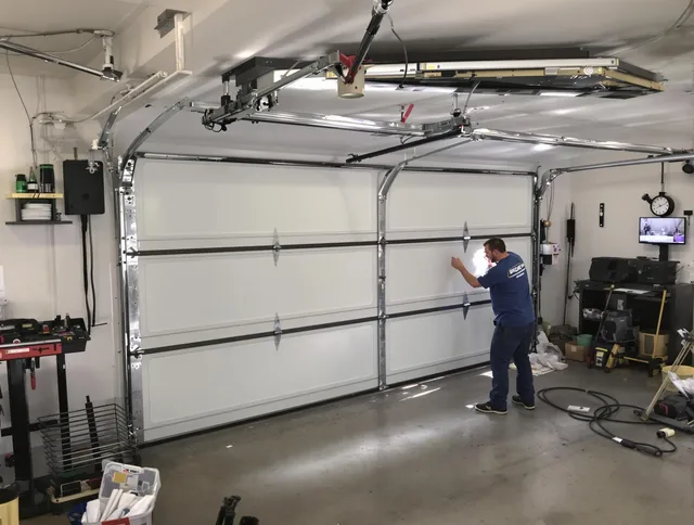 Professional garage door repair service by Glastonbury Garage Door Repair in Glastonbury