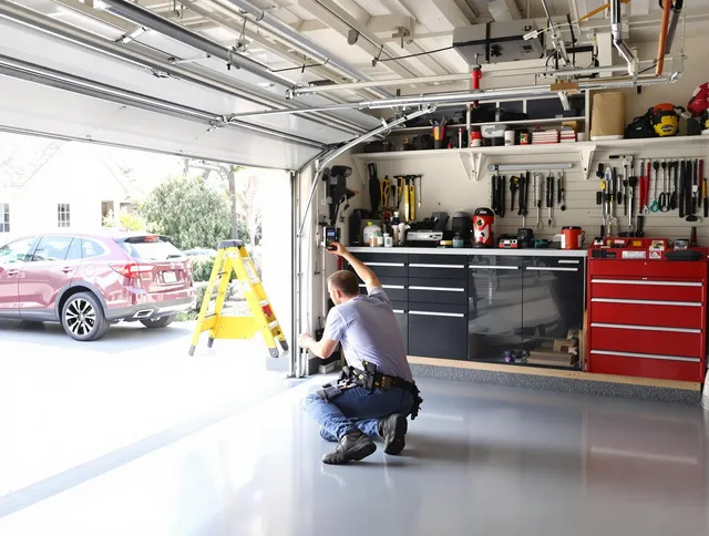 Local garage door repair service by Glastonbury Garage Door Repair in Glastonbury