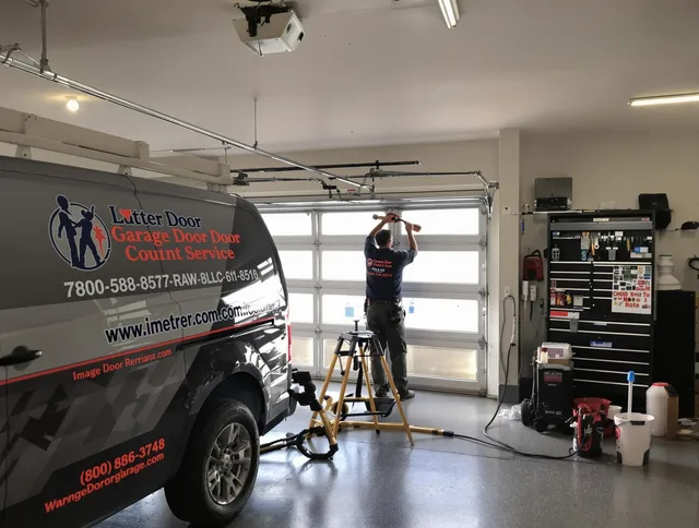 Glastonbury Garage Door Repair team performing same-day garage door repair in Glastonbury